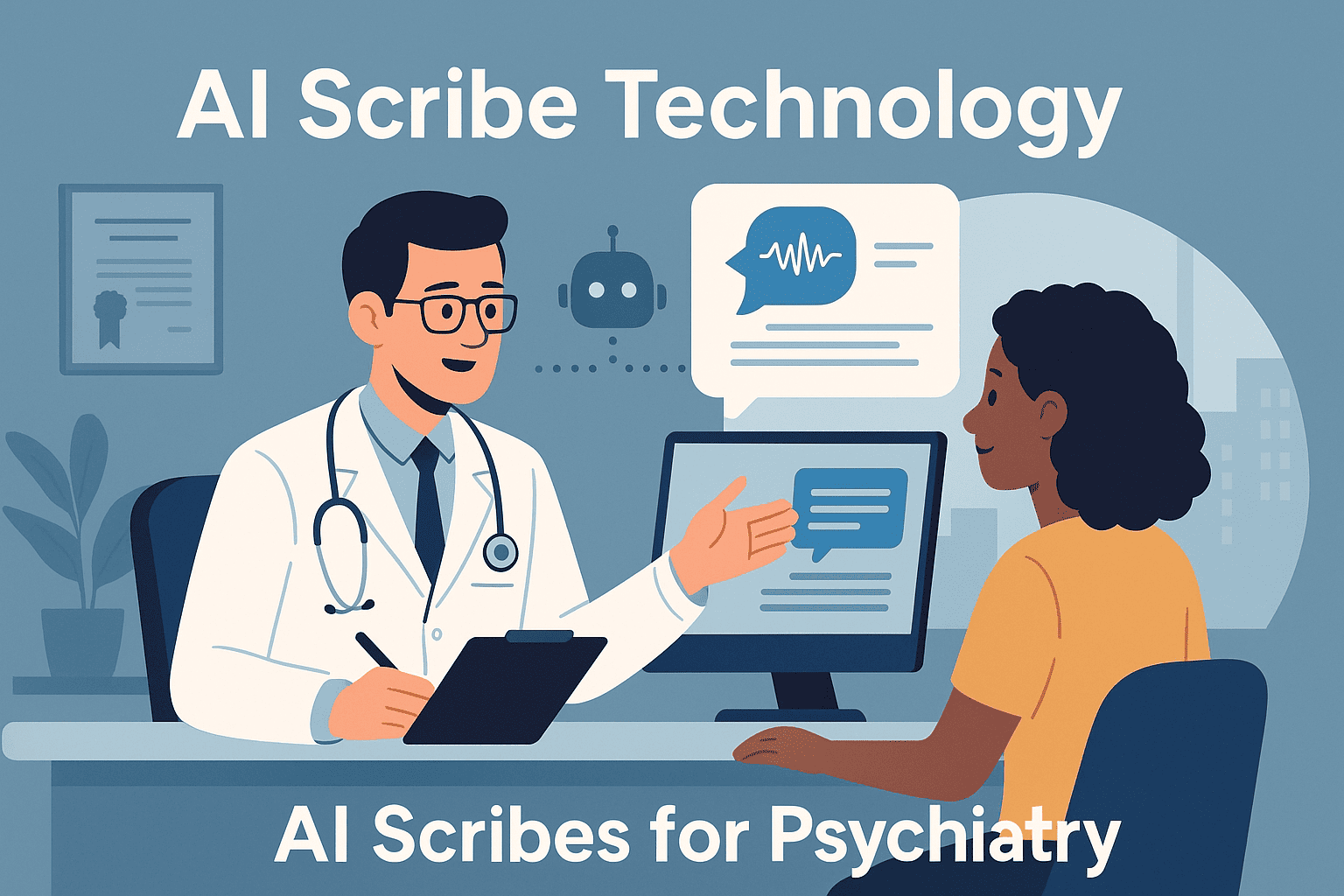 AI Scribes for Psychiatry