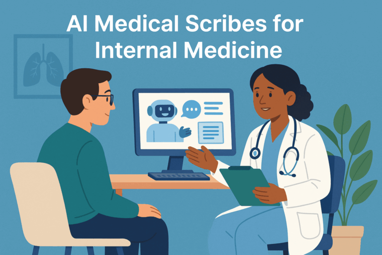 AI Medical Scribes for Internal Medicine