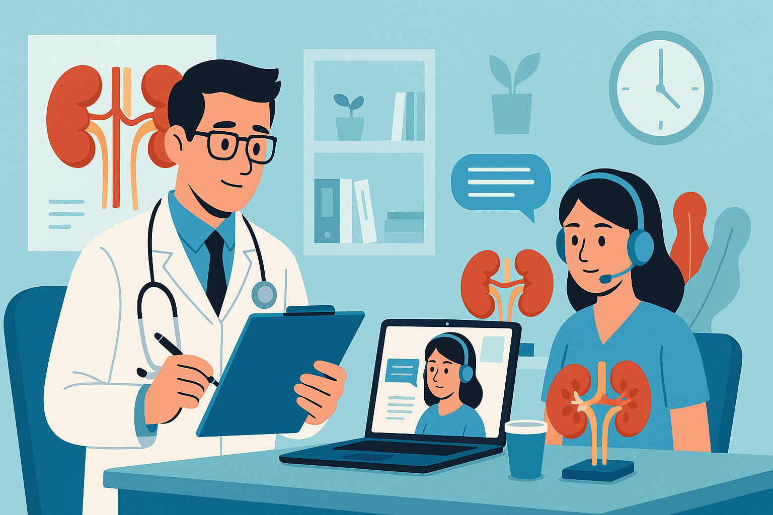 AI Medical Scribes for Nephrology