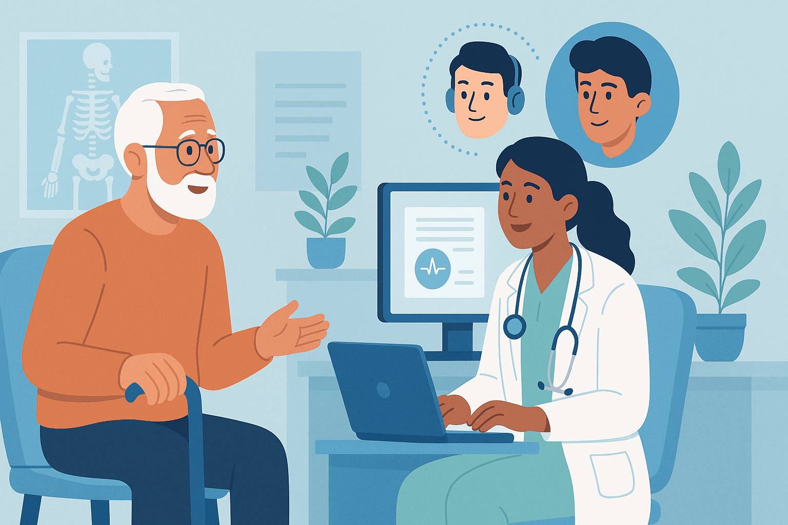 AI Medical Scribes for Geriatrics