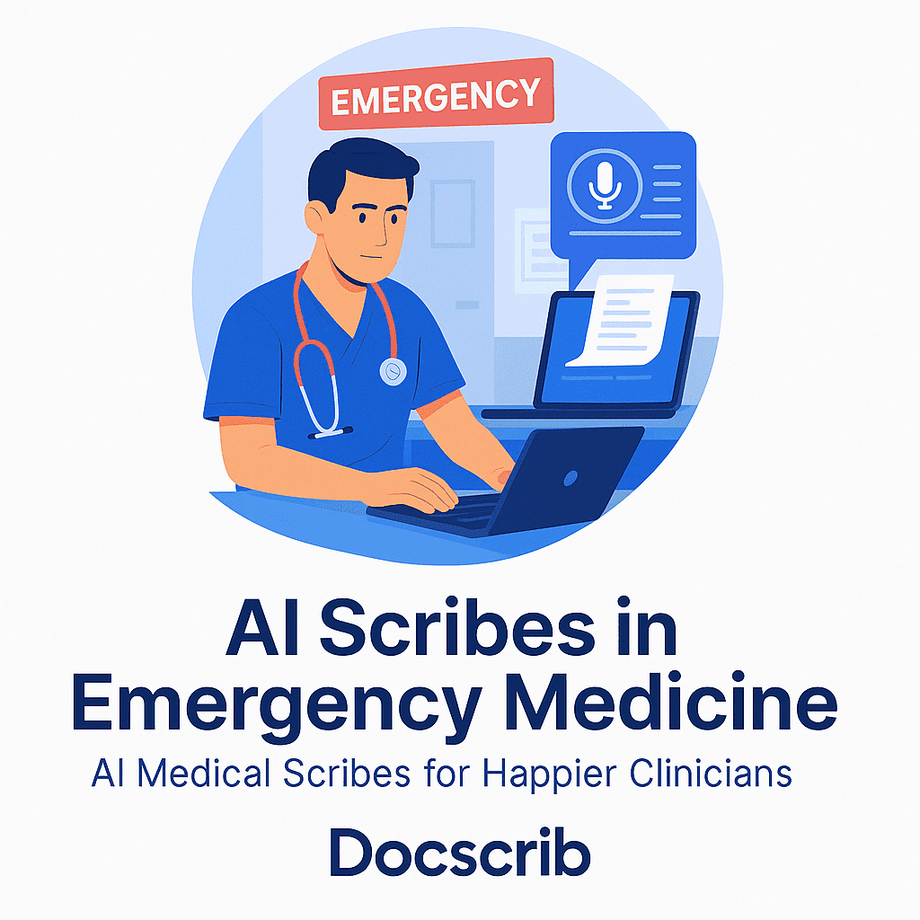 AI Scribes in Emergency Medicine