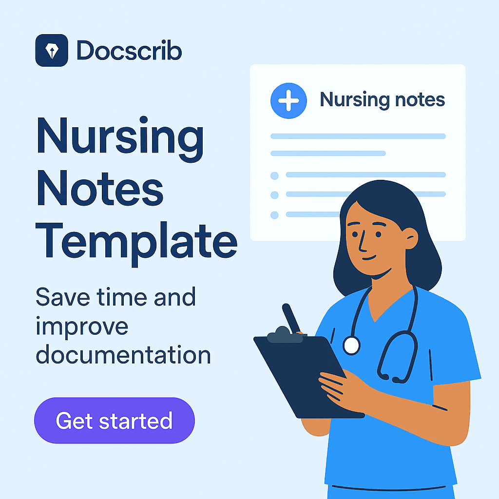 Nursing Notes Template