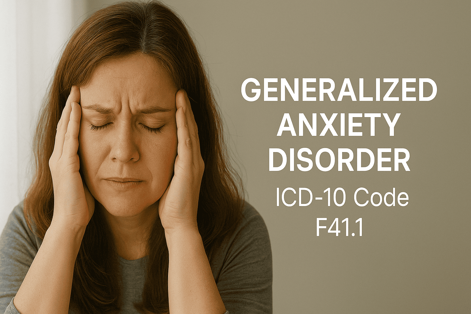 ICD-10 Coding for Generalized Anxiety Disorder