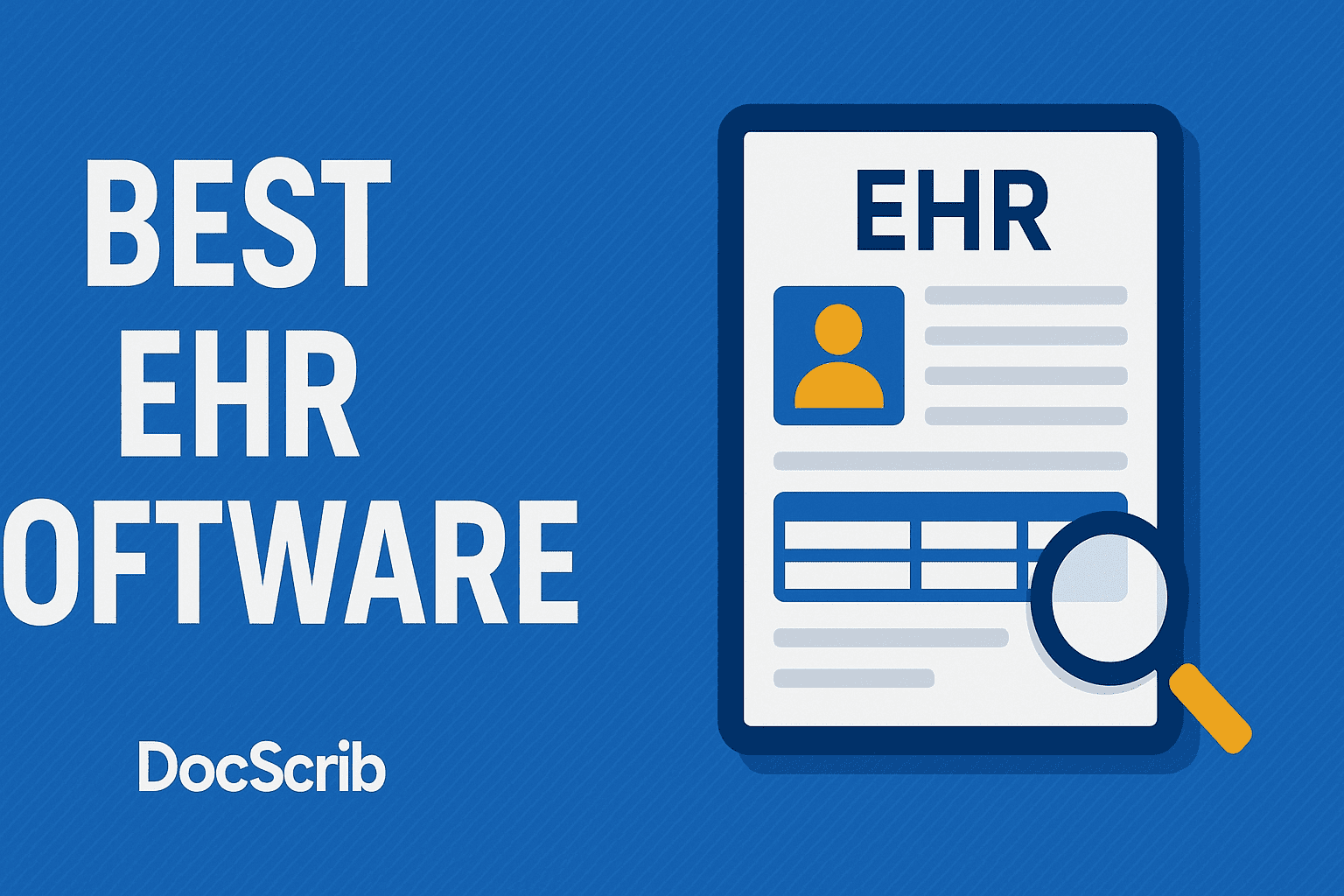 Best EHR Software