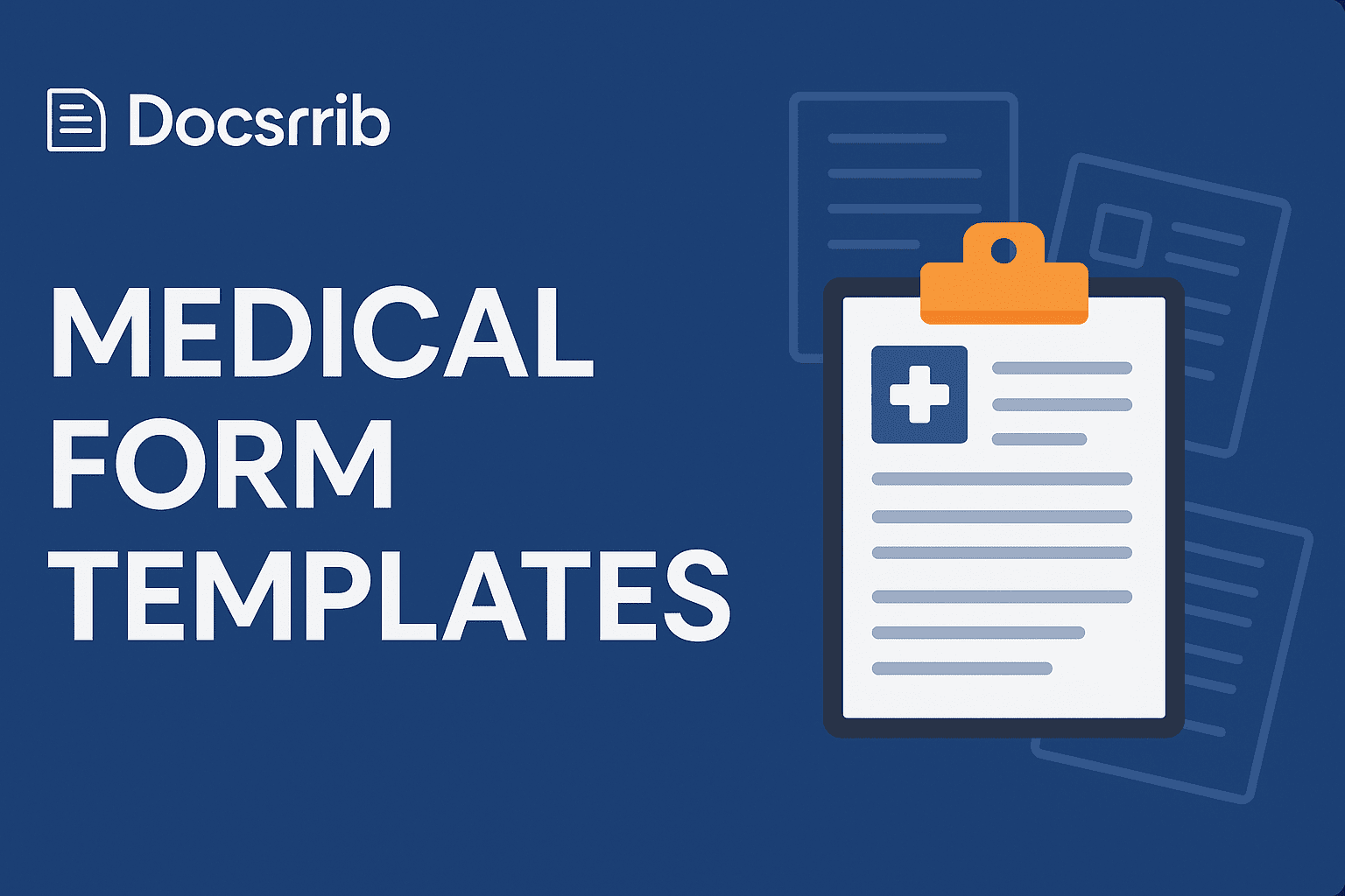 Medical Form Templates