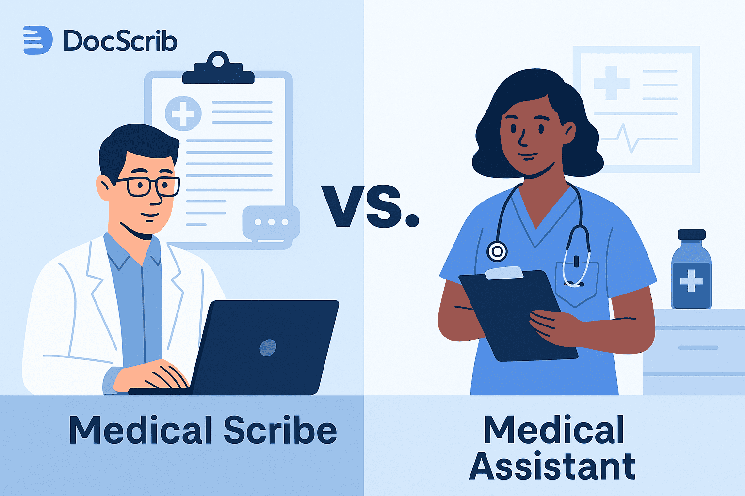 Medical Scribe vs. Medical Assistant