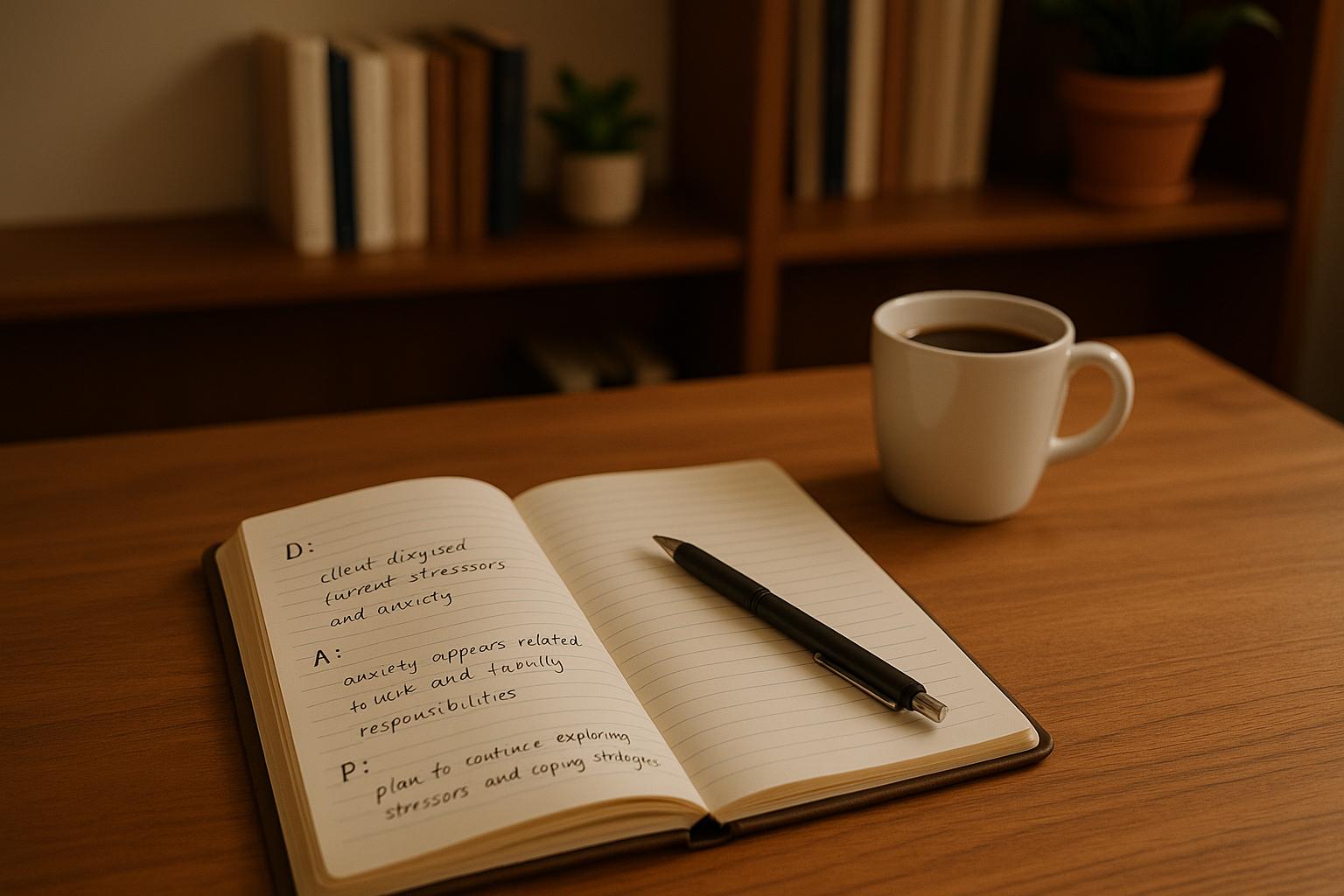 DAP Notes in Therapy: How to Write Them with Examples