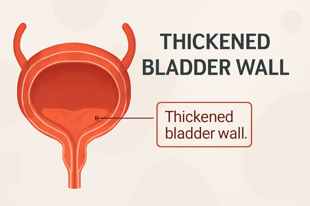 Thickened Bladder Wall