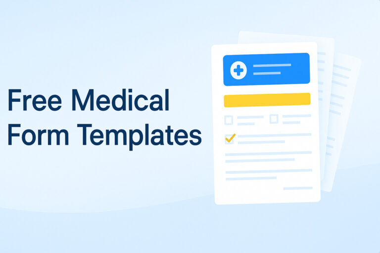 Free Medical Form Templates