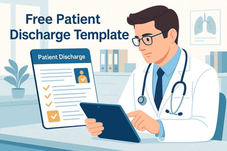 Free Patient Discharge Template