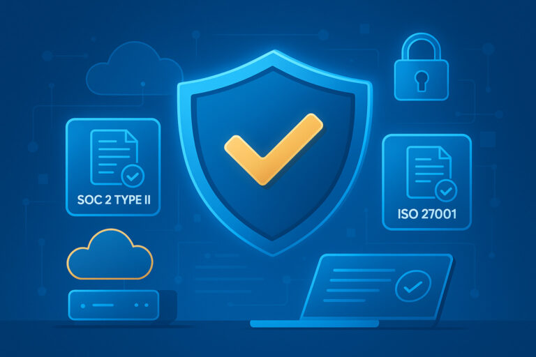 SOC 2 Type 2 and ISO 27001