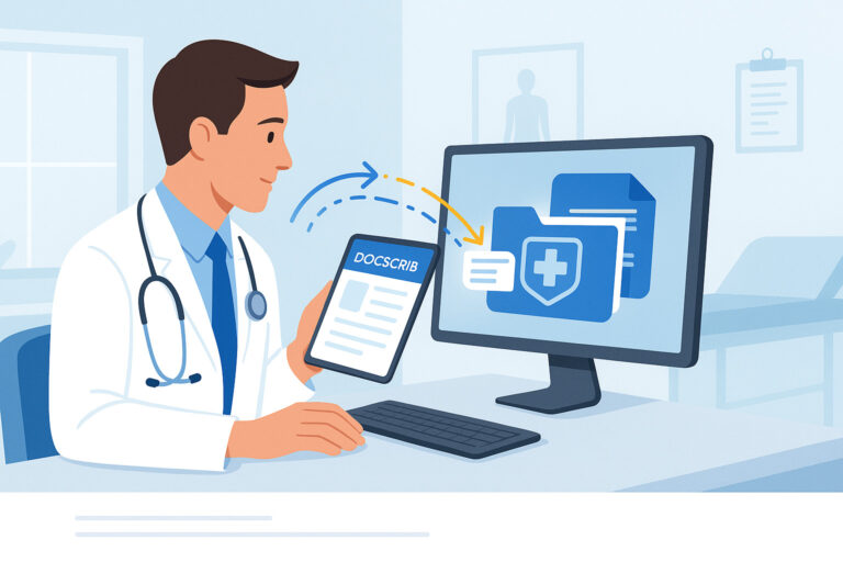 How to Transfer Notes from DocScrib to Your EMR Seamlessly
